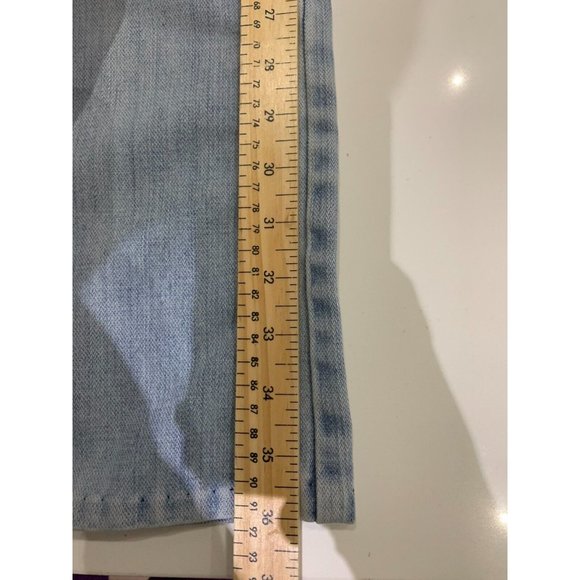 Vintage 1970s? 80s? women's GWG Denim flare Leg Made In Canada Hippie jeans 30" - Picture 16 of 16